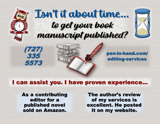 4) Book Editing Services - Website Link